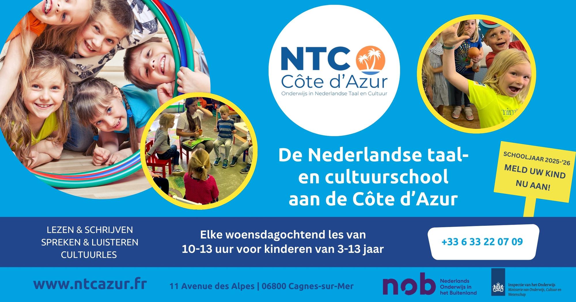 NTC-onderwijs aan de Côte d’Azur