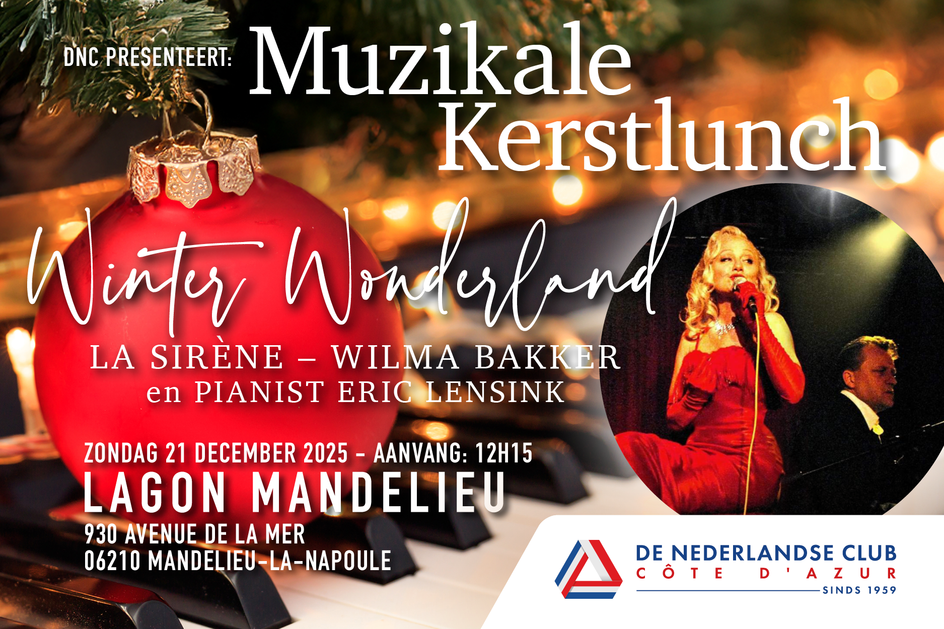 Muzikale Kerstlunch