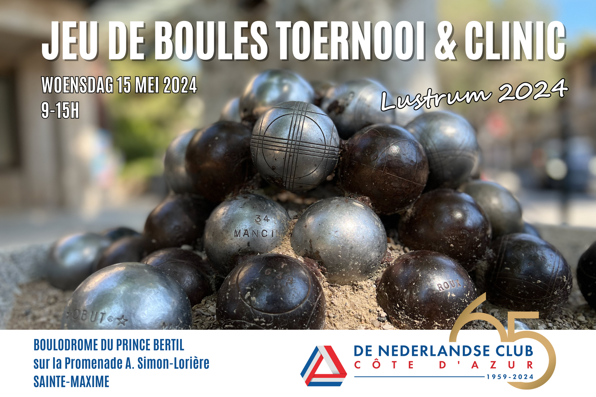 Jeu de Boules Toernooi & Clinic